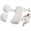 Pregnancy Pillow Adjustable Maternity Pillow for Pregnant Women Soft Breathable