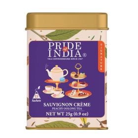 Pride Of India - Sauvignon Crème (Peachy Oolong Tea) 15 Tea Bags