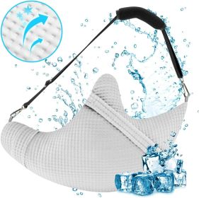 Shoulder Surgery Pillow – Premium Cooling Fabric Rotator Cuff Pillow for Neck and Shoulder Pain Relief, Post Surgery Pillow for Sleeping or Sitting