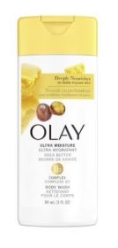 Olay Ultra Moisture Body Wash with Shea Butter, All Skin Types, 3 fl oz