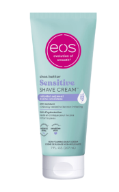 eos Shea Better Women's Shave Cream for Sensitive Skin, Fragrance Free, 7 fl oz