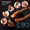 Muscle Body Massager Host with 2 Replaceable Pads and 19 Speed 8 Modes for Pain Relief for Full Body and Relaxation of Arm, Leg Shoulder, Waist