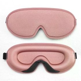 3D Eye Mask Bluetooth Music Play Sleeping Headphones with Built-in HD Speaker Mask For Sleep Headphones Wireless Air Travel 5.0 (Color: Pink)