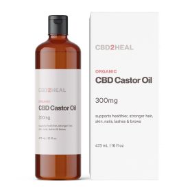 Organic CBD Castor Oil (CBD2HEAL) (Dosages: 300mg)